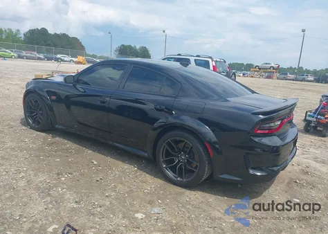 2022 Dodge Charger Scat Pack Widebody из США, поврежденный, VIN 2C3CDXGJXNH176201
